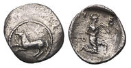 Ancient coins  Greek coins: Perrhaebi, Thessaly AR silver obol 480-400 BC  70,00 EUR  Excl. 22,00 EUR Verzending
