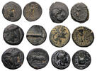 Ancient coins  SELEUKID KINGS of SYRIA: Lot of 6 different bronze issues... 270,00 EUR  Excl. 22,00 EUR Verzending