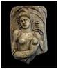 Ancient art Large  bone carving of Isis / Aphrodite, Egypt Greco-Roman period   