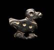 Ancient art Lovely large Moche Mochica blackstone Amulet of Bird, 100 to 300 AD -