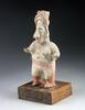 Ancient art Lovely Jalisco standing female pottery fertility figure 200 BC-400 AD -