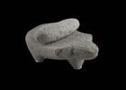 Ancient art Rare Volcanic stone turtle Metate & Mano, Costa-Rica, 1st. mill. AD -