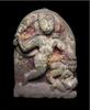 Asian art India, sandstone stele of the Lion-headed Narasimha, 10th-12th. c. -