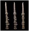 Medieval & later artifacts Interesting and rare African bronze ritual staff, 18th. century! -