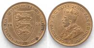 Jersey JERSEY 1/24 Shilling 1923 GEORGE V bronze UNC!!! -