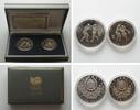 Südkorea SOUTH KOREA 3000 Won 1986 Boxing & Basketball OLYMPICS SEOUL w. box & COA -