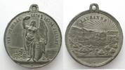 Schweiz - Schützenmedaillen LAUSANNE 1876 SHOOTING FESTIVAL Medal white metal by Theiler & Naumann 37mm -
