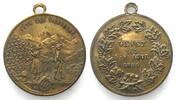 Schweiz - Medaillen VEVEY - FETE DES VIGNERONS 1889 brass 33mm -