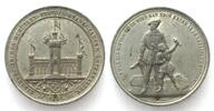 Schweiz - Schützenmedaillen Nidwalden STANS 1861 SHOOTING FESTIVAL Medal white metal 41mm SCARCE! -