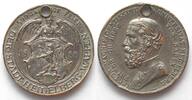 Deutschland - Medaillen UNIVERSITÄT HEIDELBERG 500 JAHRE Medaille 1886 Messing versilbert 33mm -