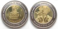 Schweiz - Basel Swiss BASEL 10 Francs (Doppelstabler) 2001 bi-mettalic Proof -
