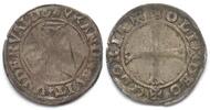Schweiz - Uri, Schwyz & Unterwalden Swiss URI, SCHWYZ & UNTERWALDEN 1/2 Batzen ND(16th cent.) billon VF+ -