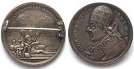 Vatikan - Medaillen CLEMENT XIII Medal 1763 silver by Hamerani 31mm SCARCE! -