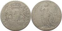 Italien - Genua Italy GENOA 4 Lire 1795 silver VF -