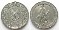 Schweiz - Schützenmedaillen ST. GALL 1874 FEDERAL SHOOTING FESTIVAL Medal white metal 41mm -