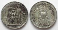 Schweiz - Schützenmedaillen LAUSANNE 1876 SHOOTING FESTIVAL Medal white metal 32mm -