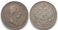 Italien - Lombardei Italy LOMBARDY-VENETIA 1/2 Scudo 1826 V FRANZ I of AUSTRIA silver AU! -