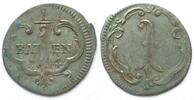 Schweiz - Basel Swiss BASEL City 1/2 Batzen 1794 billon SCARCE YEAR! AU! -