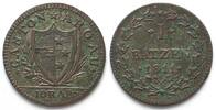 Schweiz - Aargau Swiss AARGAU Batzen 1811 billon AU! HMZ 2-23j. -