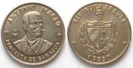 Kuba CUBA Peso 1977 ANTONIO MACEO Cu-Ni SCARCE! -