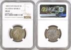 SWITZERLND 5B HELVETIC REPUBLIC 5 Batzen 1800 B silver PROOFLIKE SPECIMEN!!! -