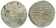 Ungarn HUNGARY Denar ND LADISLAUS II 1490-1516 silver AU! -