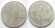 Schweiz - Medaillen EIDGEN. KUNSTTURNERVERBAND 50 Jahre Medaille 1970 Silber 33mm -