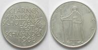 Schweiz - Schützenmedaillen GLARUS CANTONAL SHOOTING FESTIVAL SCHWANDEN 1968 Medal silver 33mm -