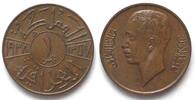 Irak 1938 IRAQ 1 Fils 1938 GHAZI I bronze UNC!!! unz 29,99 EUR24,99 EUR  plus 12,00 EUR verzending