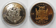 Sambia / Uganda MULE - ZAMBIA / UGANDA 2000 Kwacha / 1000 Shillings 1994 Cu-Ni EXTRA RARE -