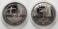 Äquatorialguinea EQUATORIAL GUINEA Pattern 1000 Francs 1993 SOCCER WORLD CUP Cu-Ni SCARCE! -