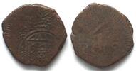 Portugiesisch Indien PORTUGUESE INDIA - GOA 4-1/2 Reis ND JOAO VI 1799-1826 copper VF -