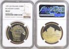 FINLAND S100M FINNLAND 100 Markkaa 1991 ICE HOCKEY WORLD CHAMPIONSHIP NGC MS 67 -