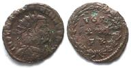 Roman Imperial CONSTANTIUS I Chlorus (293-306 AD). AE Fractional Follis, as caesar, 303 -