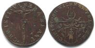 Harz - Münzmeisterjetons ZELLERFELD Mintmaster token ND, CHRISTOPH WICHMANN 1667-90 copper 26mm VF -