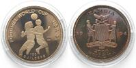 Sambia / Suriname MULE - ZAMBIA / SURINAME 2000 Kwacha / 100 Guilders 1994 Cu-Ni RARE! -