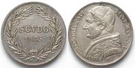Vatikan PAPAL STATES Scudo 1835 R GREGORY XVI A.V silver UNC-!!! -