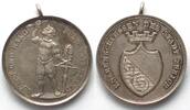 Schweiz - Schützenmedaillen ZURICH Shooting medal ND (after 1852) silver 30mm AU -