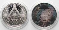 Benin BENIN 1000 Francs CFA 1999 MILLENNIUM silver Proof -