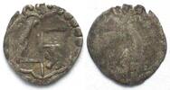 Solms-Lich Hohlpfennig SOLMS-LICH Skyphate Pfennig ND (ca.1600) silver VF+ -