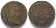 Portugal Pataco PORTUGAL 40 Reis 1823 JOAO VI bronze VF -