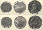 Afghanistan AFGHANISTAN 1, 2, 5 Afghanis SH1340 1961 MUHAMMED ZAHIR SHAH Prooflike Specimen! -