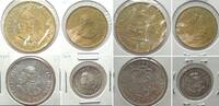 Südafrika SOUTH AFRICA 1/2, 1, 5, 20 Cents 1962 Proof -