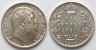 Indien Britisch INDIA-BRITISH. 1 Rupee 1906, Bombay mint, Edward VII, silver, AU -