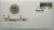 Südafrika SOUTH AFRICA Official First Day Cover 5 Rand 1994 INAUGURATION of NELSON MANDELA -