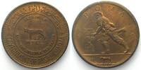 Ras al-Khaima RAS AL-KHAIMAH Pattern 75 Riyals 1970 ROME bronze 32mm SCARCE! -