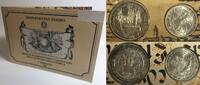 Italien ITALY 200 & 500 Lire 1989 Columbus DISCOVERY OF AMERICA silver BU in folder -