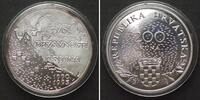 Kroatien CROATIA. 200 Kuna 1995, 5th Anniversary of Independence, silver, Proof -