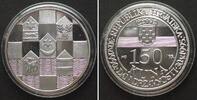 Kroatien CROATIA. 150 Kuna 1995, 5th Anniversary of Independence, silver, Proof -