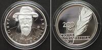 Tschechische Republik Kronen CZECH REPUBLIC. 200 Korun 2003, Jaroslav Vrchlicky, silver Proof -